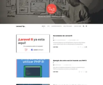 Laraveltip.com(➡ Laravel Tip) Screenshot
