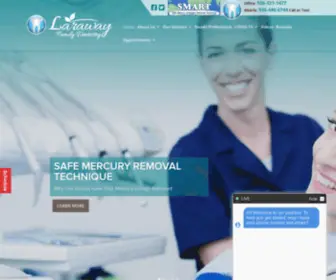 Larawayfamilydentistry.com(Our team at Laraway Family Dentistry) Screenshot