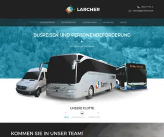 Larchertours.de(Busunternehmen München) Screenshot