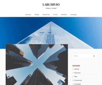 Larchivio.org(Finance Journal) Screenshot