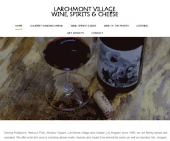 Larchmontvillagewine.com(LARCHMONT VILLAGE WINE) Screenshot