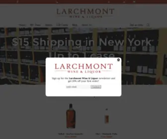 Larchwine.com(Larchmont Wine & Liquor) Screenshot