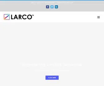 Larcoindia.in(Engineering a better tomorrow) Screenshot