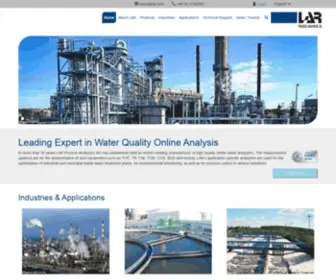 Lar.com(LAR Process Analysers AG) Screenshot