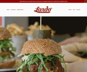Lardosandwiches.com(Lardo) Screenshot