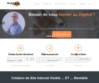Larecetteduweb.fr(Création de Site Internet & Référencement Web Seine et Marne) Screenshot