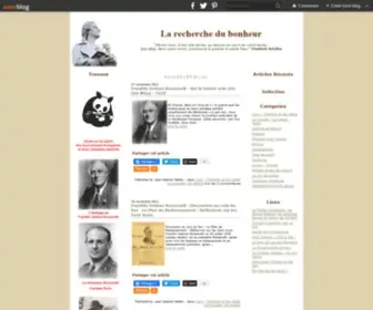 Larecherchedubonheur.com(La recherche du bonheur) Screenshot