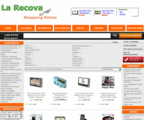 Larecova.com.ar(La Recova) Screenshot