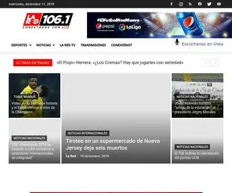 Lared.com.gt(Escúchanos en 106.1FM) Screenshot