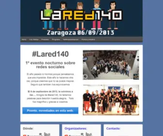 Lared140.com(Primer evento nocturno sobre redes sociales) Screenshot