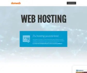 Lared913.com.ar(Web Hosting) Screenshot