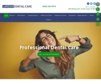 Laredodentalcare.com(Family Dentist) Screenshot