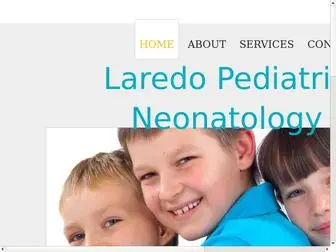 Laredopediatrics.com(Laredo Pediatrics & Neonatology) Screenshot