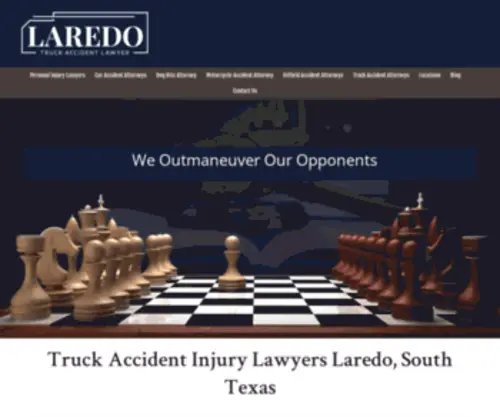 Laredotruckaccidentlawyer.com(Truck Accident Lawyers Laredo) Screenshot