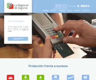 Laregionaldeseguros.com(La Regional de Seguros) Screenshot