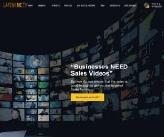 Laremibiztv.com(Premium Quality Sales Videos) Screenshot