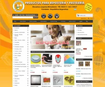 Lareposterita.com.ar(Distribuidora La Reposterita) Screenshot