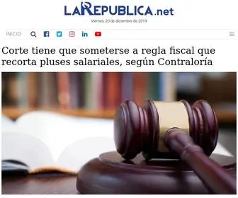 Larepublica.net(Periódico) Screenshot