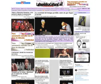 Larepublicacultural.es(LaRepúblicaCultural.es) Screenshot