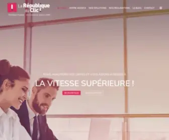 Larepubliqueduclic.com(Agence e) Screenshot