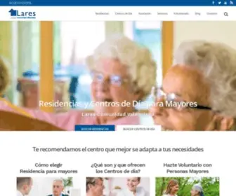 LarescValenciana.org(Residencias) Screenshot