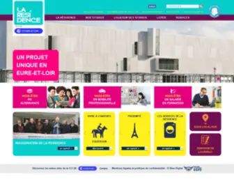 Laresidencecci28.fr(CCI) Screenshot