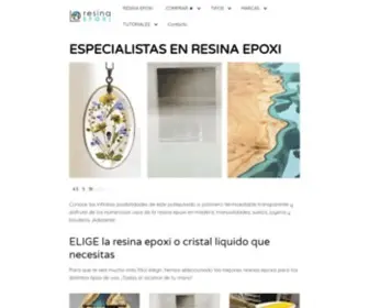 Laresinaepoxi.com(ESPECIALISTAS EN RESINA EPOXI) Screenshot