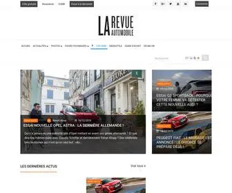 Larevueautomobile.com(La Revue Automobile) Screenshot