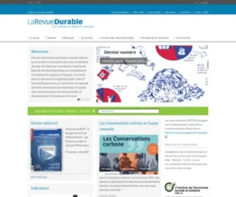 Larevuedurable.com(Les artisans de la transition) Screenshot