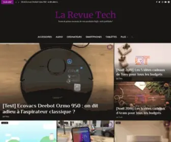 Larevuetech.fr(La Revue Tech) Screenshot
