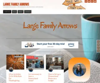 Largefamilyarrows.com(Large Family Arrows) Screenshot