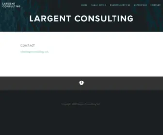 Largent-Consulting.com(Largent Consulting) Screenshot