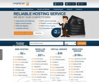 Largeserver.net(LargeServer Networks) Screenshot
