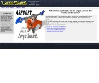 Largesound.com(Ashbory Bass) Screenshot