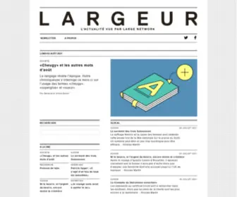 Largeur.com(Largeur) Screenshot