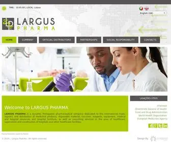 Larguspharma.com(Largus Pharma) Screenshot