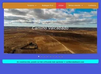 Lariberadelduero.com(Centro Virtual de la Ribera del Duero) Screenshot