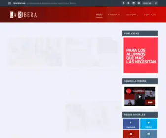Lariberaweb.com(La Ribera Web) Screenshot