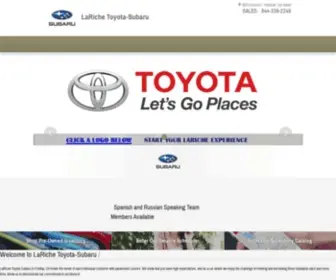 Laricheautomotive.com(LaRiche Toyota) Screenshot