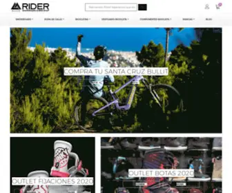 Laridershop.com(Tienda de Snowboard y Bicicletas Enduro online) Screenshot