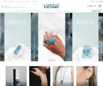 Larimarfactory.com(The Best Place To Buy Larimar Jewelry Handmade) Screenshot