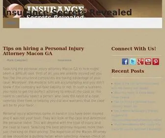 Laringophon.com(Insurance Secrets Revealed) Screenshot