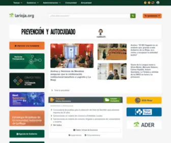 Larioja.org(Gobierno de La Rioja) Screenshot