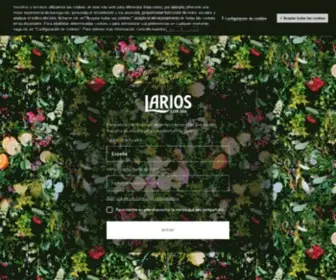 Lariosgin.es(Larios Gin) Screenshot