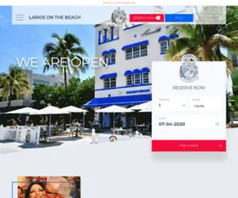 Lariosonthebeach.com(Estefan kitchen orlando) Screenshot