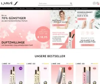 Larise.com(Duftzwillinge & Parfum) Screenshot