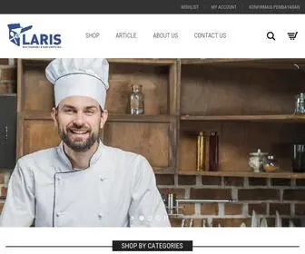 Larishoreca.com(Restaurant Supply Specialist) Screenshot