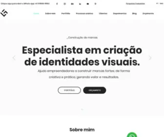 Larissagraboski.com(Criação de identidade visual) Screenshot