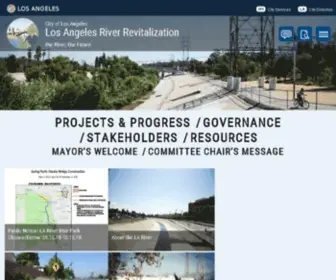 Lariver.org(Los Angeles River Revitalization) Screenshot