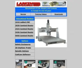 Larkencnc.com(Larken Automation) Screenshot